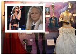 Cuộc đời và sự nghiệp Taylor Swift được trưng bày triển lãm