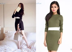 Đầm body công sở Wool