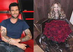 Adam Levine gửi tặng cô vợ 'thiên thần' đóa hồng rực rỡ