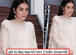 Fan lo lắng vì Lý Nhã Kỳ làm việc nhiều bị đau dạ dày