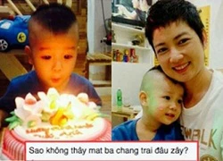 Fans ngạc nhiên vì chồng Thúy Vinh vắng mặt trong tiệc sinh nhật con trai