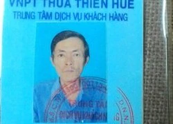 Giả danh nhân viên VNPT đến lừa thu tiền cước viễn thông