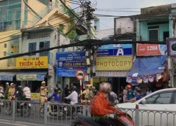 Hàng trăm cảnh sát bao vây căn nhà trong chuyên án ma túy