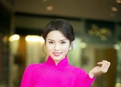 Hoa hậu Kỳ Duyên rực rỡ làm đại sứ