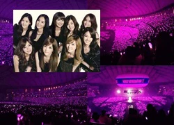 Hơn 50.000 fan tạo &#8220;đại dương hồng&#8221; trong concert khủng của SNSD