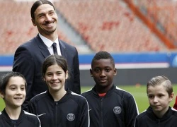 Ibrahimovic hớn hở đón Vua Carl XVI Gustaf đến PSG