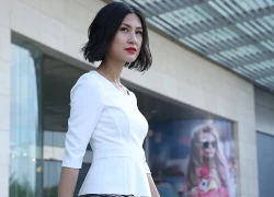 Kathy Uyên duyên dáng với trang phục Hugo Boss