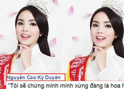 Kỳ Duyên: 'Tôi sẽ chứng minh mình xứng đáng là Hoa hậu'