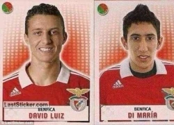 Lộ ảnh hom hem của David Luiz và Di Maria