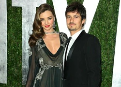 Miranda Kerr và bé Flynn đón Giáng sinh bên Orlando Bloom