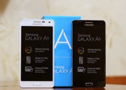 Mở hộp Samsung Galaxy A5 vỏ kim loại, dáng mỏng