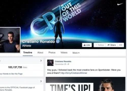 Một bài quảng cáo trên Facebook của Ronaldo có giá hơn 3 tỷ đồng