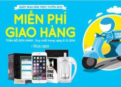 Ngày mua sắm trực tuyến 2014 doanh số bán hàng tăng vọt