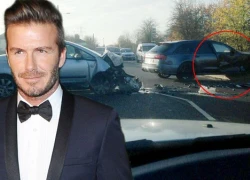 Những lần Becks &#8216;phá xe&#8217; vì tai nạn giao thông