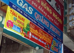 Nổ lớn, cửa hàng kinh doanh gas bị thiêu rụi