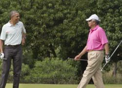 Obama chơi golf với Thủ tướng Malaysia