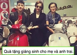 Phương Trinh lại 'chơi sang' tặng xe cho mẹ và 'anh trai'