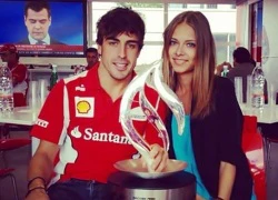 Rộ tin đồn Fernando Alonso chia tay bạn gái