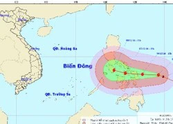 Siêu bão Hapugit đe dọa Biển Đông