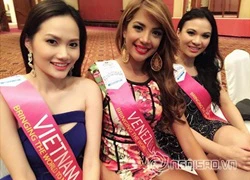 Siêu mẫu Diệu Linh bí mật đi thi "HH Du lịch Quốc tế 2014"