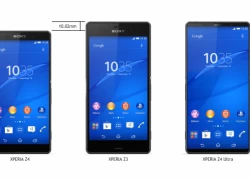 Siêu phẩm Xperia Z4, Z4 Ultra lộ ảnh với viền siêu mỏng