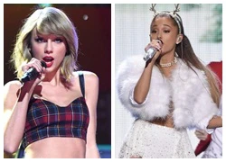 Taylor Swift và Ariana Grande &#8220;làm một hơi&#8221; cả loạt hit