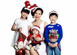 Thanh Mai hóa &#8216;bà già Noel&#8217; bên thí sinh Gương mặt thân quen