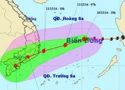 TIN BÃO KHẨN CẤP: Bão giật cấp 13, cách đảo Song Tử Tây 250km