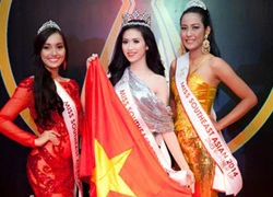 Triều Thu bất ngờ đăng quang hoa hậu Đông Nam Á 2014