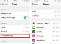 10 mẹo nhỏ giúp giải phóng dung lượng iPhone