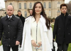 Angelababy duyên dáng ở Tuần thời trang Paris