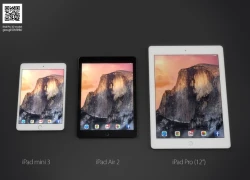 Ảnh dựng iPad Pro 12 inch đọ dáng iPad Air 2