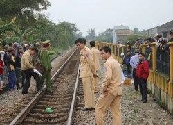 Băng qua đường sắt, bị tàu hỏa tông chết