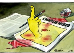 Báo chí thế giới khóc thương 'tự do' sau thảm sát Charlie Hebdo