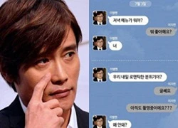 Bất ngờ lộ tin nhắn giữa Lee Byung Hun và kẻ tống tiền