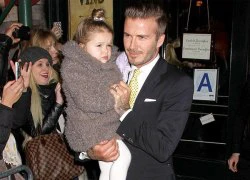 Becks bị con gái cưng chê béo