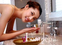 Cách rửa mặt cho làn da khô khi đông về