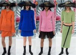 Chanel dựng vườn hoa tuyệt đẹp làm show Couture