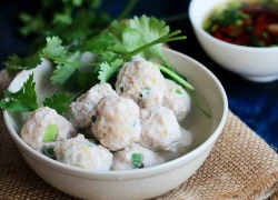 [Chế biến] - Thịt viên luộc