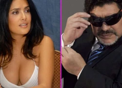 Con gái phá hỏng đêm vui của Maradona và Salma Hayek