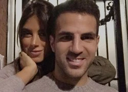 Fabregas và bạn gái hơn 13 tuổi sắp có bé thứ hai