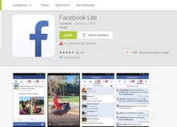 Facebook tung phiên bản thu gọn