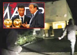 Fan cuồng CR7 sút bóng vào nhà Michel Platini