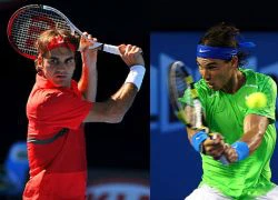 Federer cạnh tranh gắt gao với Nadal trên Facebook