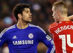 Henderson suýt nói chuyện bằng tay với Diego Costa