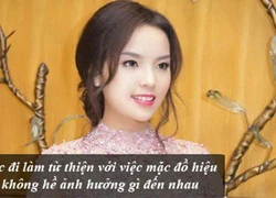 HH Kỳ Duyên lên tiếng về việc &#8216;thích chứng tỏ đẳng cấp hơn đi từ thiện&#8217;