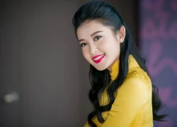 Huyền My xì tin khi đang ghi hình