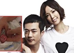 Kwon Sang Woo tự hào khoe ảnh con gái mới chào đời