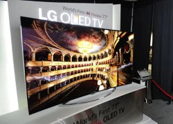 LG giới thiệu TV OLED 4K tự uốn cong