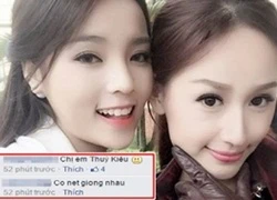 Mai Phương Thúy và Kỳ Duyên được khen giống chị em Thúy Kiều